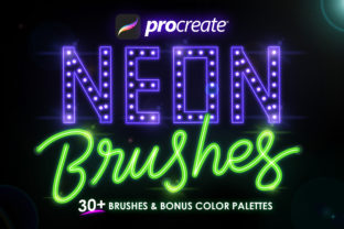 Download 30+ Procreate Neon Brushes - Procreate Collection